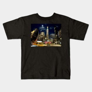 New York at Night Kids T-Shirt